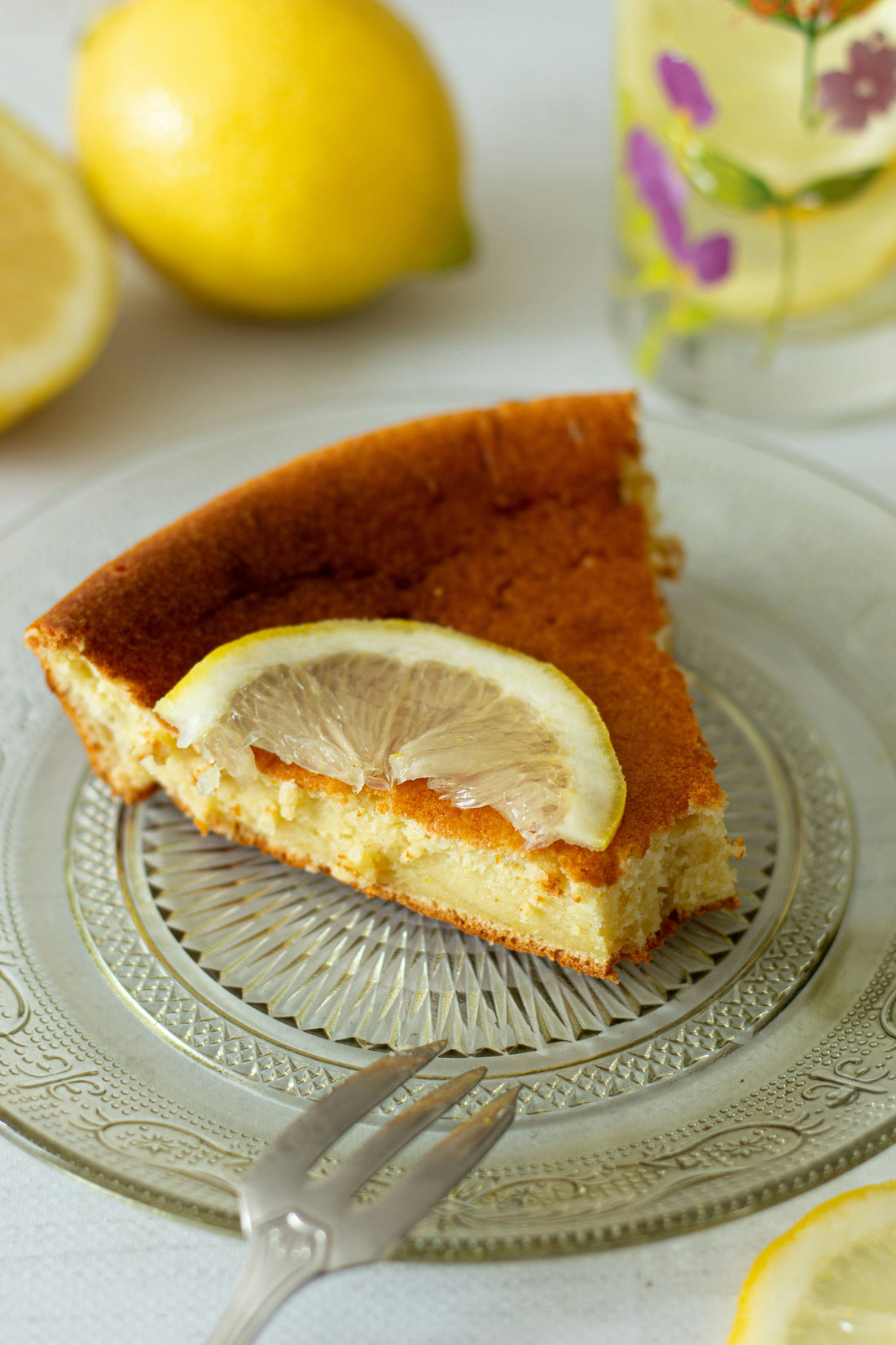 Torta all’acqua limone e zenzero – Ricetta leggera