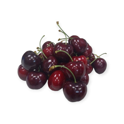 Ciliegie italiane fresche appena raccolte, dolci e succose
