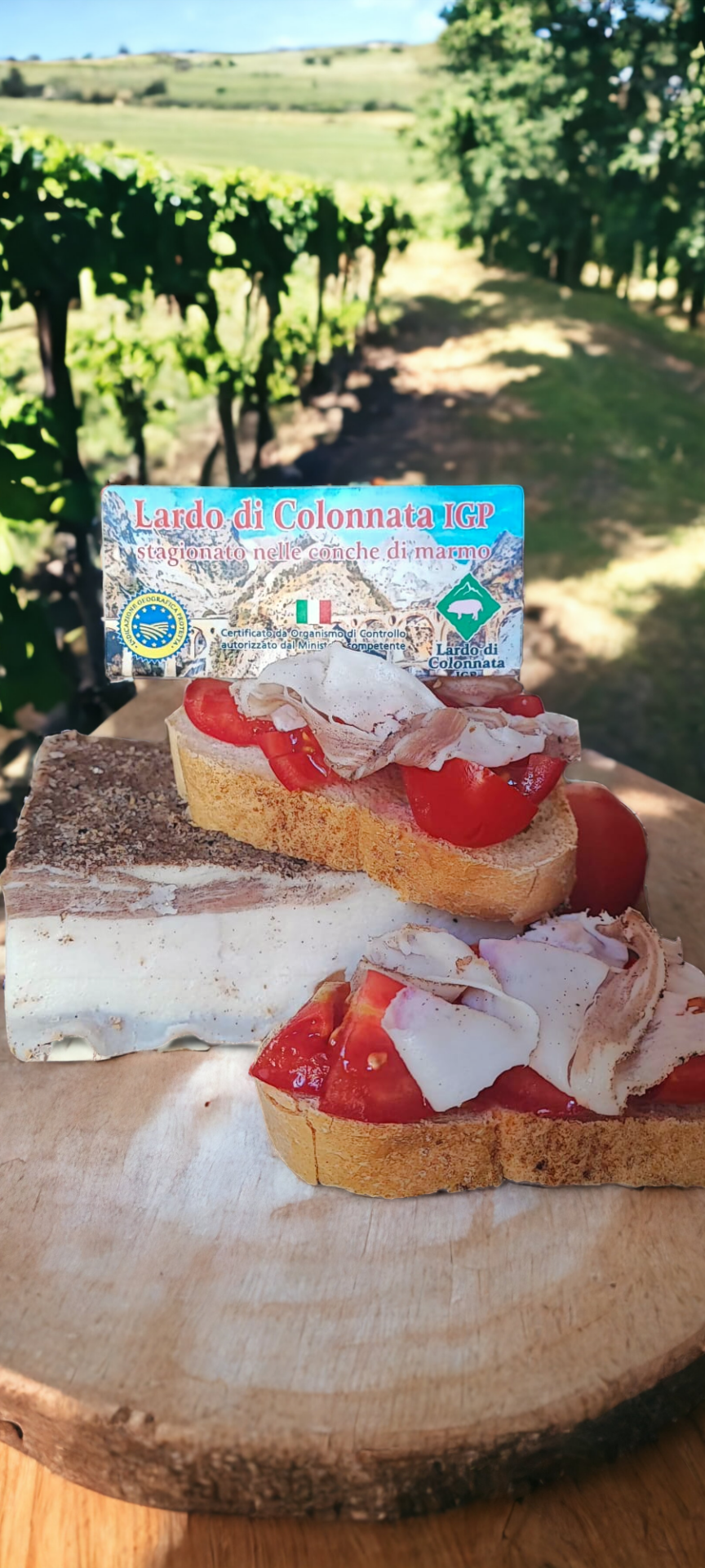 Lardo di Colonnata I.G.P. Artigianale Toscano
