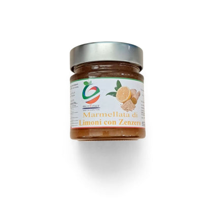 Marmellata artigianale limoni e zenzero FruityItaly vasetto 250g